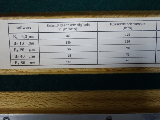 Еталон за проверка на грапавост Frosen MASSI TGL 0-4763, град Пловдив | Инструменти - снимка 4