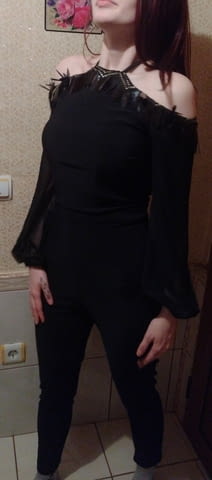 Марков гащеризон XS, Елегантен, Черен - град Монтана | Дамски Дрехи - снимка 2