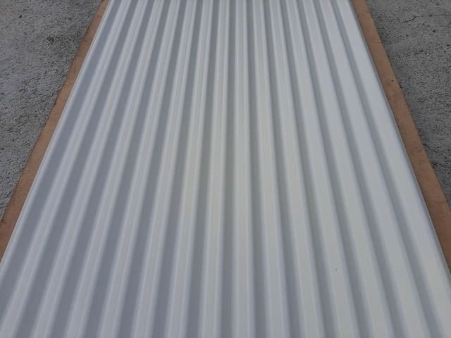 Вълнообразна пластифицирана ламарина Sn18x75-1050 RAL9002 в София - снимка 8