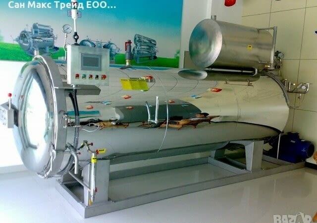 Автоклав хоризонтален с две колички Хранително-вкусова промишленост, На дребно - град София | Промишлено Оборудване - снимка 2