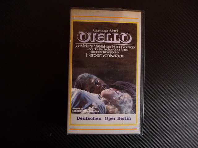 Отело Джузепе Верди опера Otello VHS Операта в Берлин - град Радомир | Филми - снимка 1