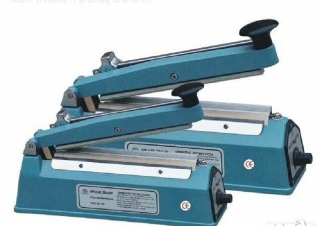 Импулсна лепачка за найлонови пликове 300 мм.Метален корпус, град София | Промишлено Оборудване