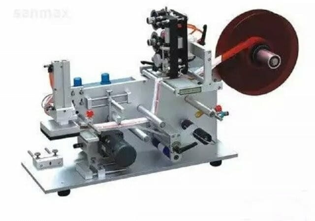 Етикетираща машина за залепване на горен етикет, град София | Промишлено Оборудване