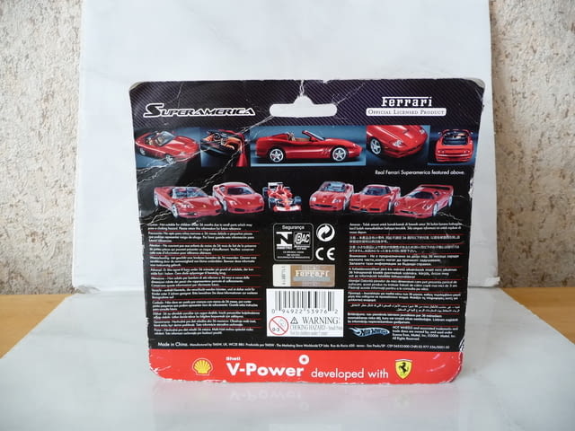 Ferrari Shell V-power Super America Ферари Шел колекция, city of Radomir | Kid Collections - снимка 3