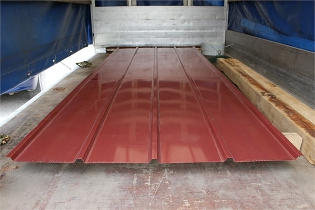 Покривна пластифицирана ламарина TR20x280-1120 във Варна, city of Varna | Construction Materials - снимка 1