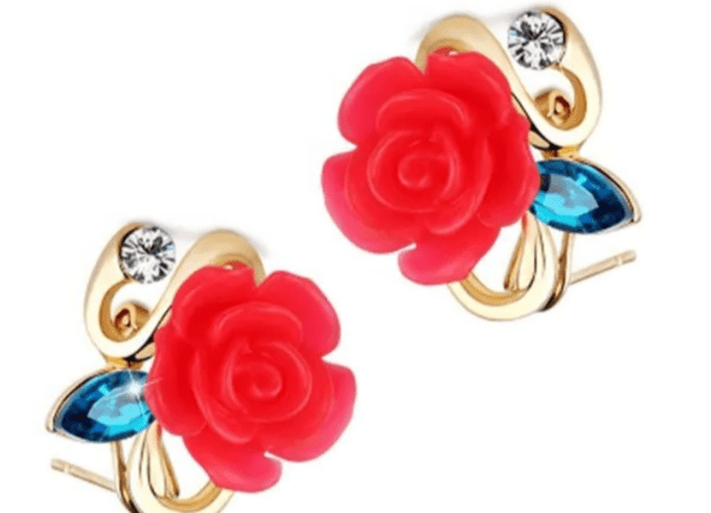 Обеци-розички - град Монтана | Обеци - снимка 1