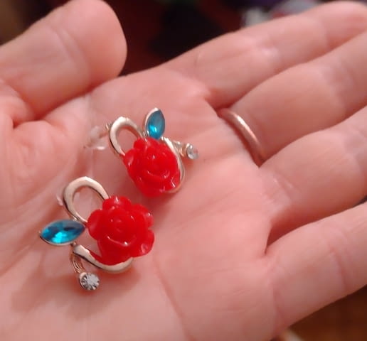 Обеци-розички - град Монтана | Обеци - снимка 3