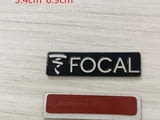 Алуминиеви емблеми за тонколони ’’Focal’’ - 34 мм./ 9 мм.