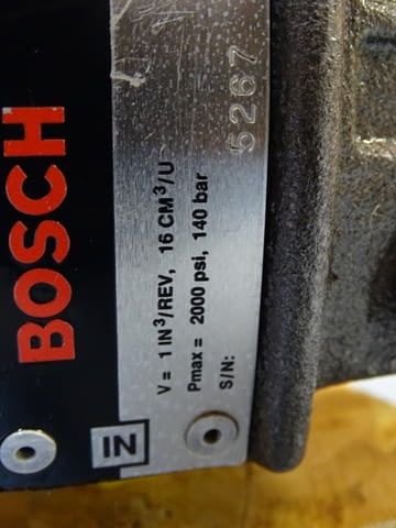 Хидравлича помпа BOSCH 0 513 300 229 hydraulic vane pump, град Пловдив | Промишлено Оборудване - снимка 6