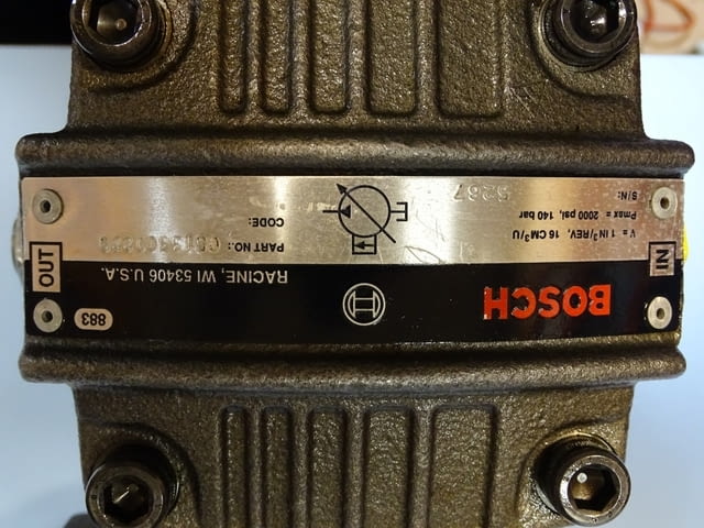 Хидравлича помпа BOSCH 0 513 300 229 hydraulic vane pump, град Пловдив | Промишлено Оборудване - снимка 12