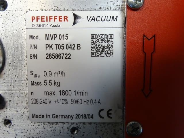 Вакуум помпа Pfeiffer MVD015 diaphragm pump, city of Plovdiv | Industrial Equipment - снимка 6