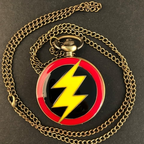 Нов Джобен часовник Светкавицата The Flash екшън комикс супер герой - снимка 1