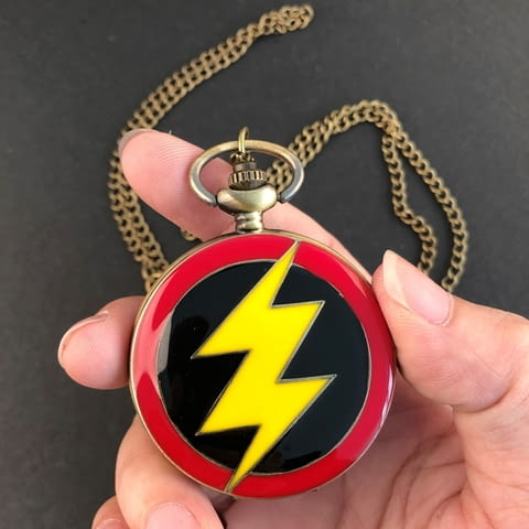 Нов Джобен часовник Светкавицата The Flash екшън комикс супер герой - снимка 2