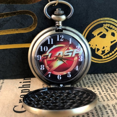 Нов Джобен часовник Светкавицата The Flash екшън комикс супер герой - снимка 5
