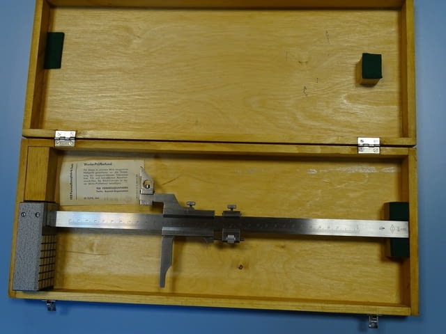 Висотомер VEB-SUHL 0-300mm vernier height gauge, city of Plovdiv | Instruments - снимка 1