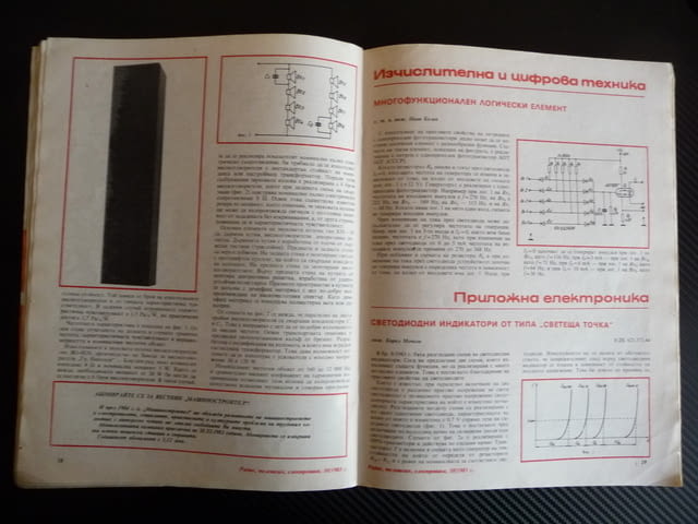 Радио телевизия електроника 10/83 светеща точка диоди HI FI, град Радомир - снимка 3