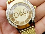 Позлатен часовник ”Dolce & Gabbana”