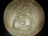 Монета Австрия 1 Талер 1701 г Леополд I Хабсбург UNC
