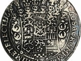 Монета Саксония 1 Талер 1660 г Йохан Георг II