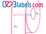 Www.3labels.com Етикети на ролка за цветни инкджет принтери - Epson, Afinia, Trojan inkjet