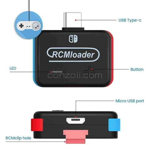 RCM Loader за модификация на Nintendo Switch V5 с Atmosphere / Hekate - снимка 3