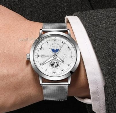 Мъжки мулти-функционален часовник / 16 Men's, Quartz, Elegant - city of Burgas | Watches - снимка 4