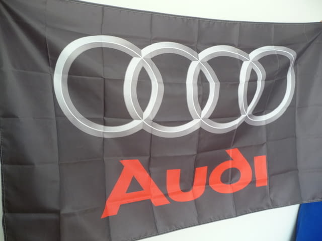 AUDI знаме Ауди Германия автомобили коли Quattro реклама, city of Radomir - снимка 2