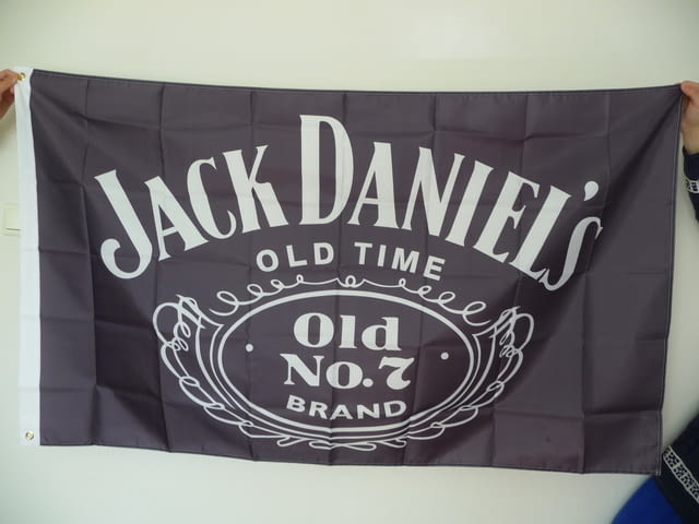 Jack Daniel's знаме флаг Джак Даниелс уиски реклама бар декорация - снимка 1
