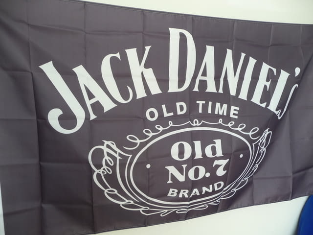 Jack Daniel's знаме флаг Джак Даниелс уиски реклама бар декорация - снимка 2