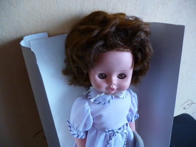 Кукла от соц времето нова българска ДСО Младост 45 см хубава, град Радомир - снимка 2