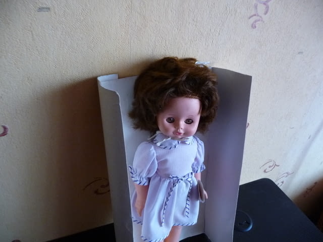 Кукла от соц времето нова българска ДСО Младост 45 см хубава, град Радомир - снимка 7