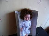 Кукла от соц времето нова българска ДСО Младост 45 см хубава