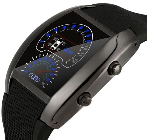 Нов часовник с табло и лого ”Ауди” Unisex, Кварцово, Спортен - град Бургас | Часовници - снимка 2