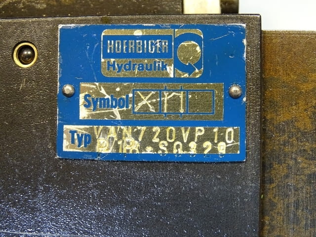 Хидравличен разпределител Hoerbiger Hydraulik Symbol VAN720VP/VAM220P - снимка 6