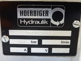 Хидравличен клапан Hoerbiger Hydraulik HB90638-002B suction valve