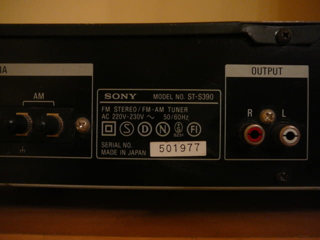 Sony st-s390 - city of Pazardzhik | Amplifiers & Boards - снимка 7
