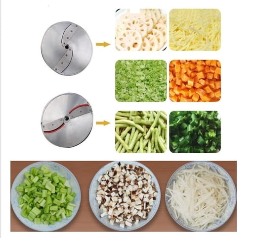 Многофункционална машина за рязане на зеленчуци / Multi Vegetable Cutting Machine - снимка 2