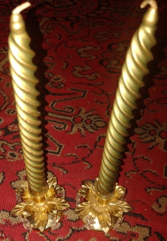 Сет от два свещника с кристали - city of Bеrkovitsa | Lighting - снимка 2