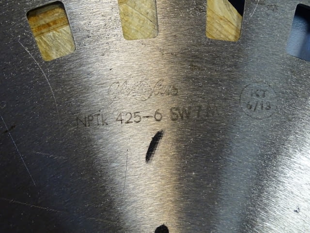 Циркулярен диск за метал HSS Globus NPTK 425-6 SW7M, град Пловдив | Инструменти - снимка 2