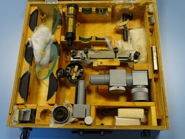 Инструментален микроскоп БМИ-1Ц с комплект приспособления, град Пловдив | Промишлено Оборудване - снимка 8