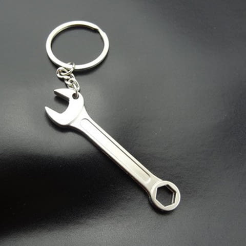 Клещи ключодържател метален гаечен ключ лула звезда нов 7см майстор техник - снимка 2