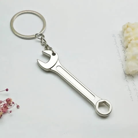 Клещи ключодържател метален гаечен ключ лула звезда нов 7см майстор техник - снимка 3