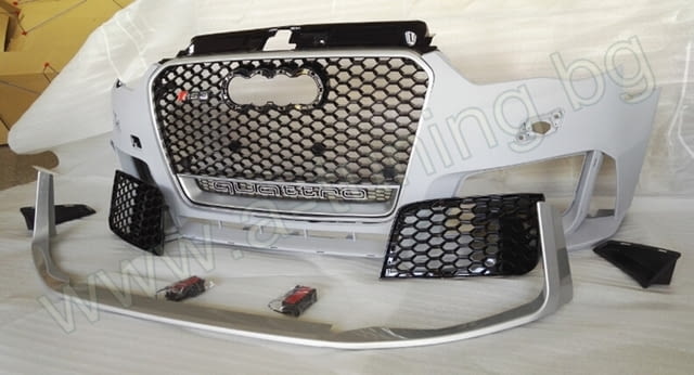 Предна броня RS3 визия за Ауди А3 2012 до 2015, град София | Автомобили / Джипове - снимка 2