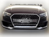 Предна броня RS3 визия за Ауди А3 2016 до 2018
