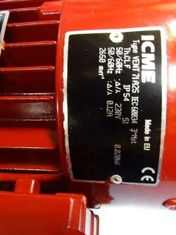 Мембранна дозираща помпа ETATRON 1D158BA00H00 Diaphragm dosing pump - снимка 4