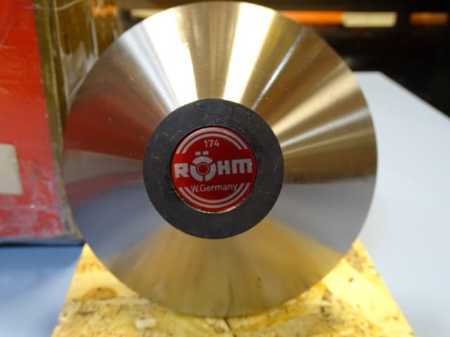 Въртящ център за струг скосен 75° ROHM Centring taper revolv 174A MK5 - снимка 2