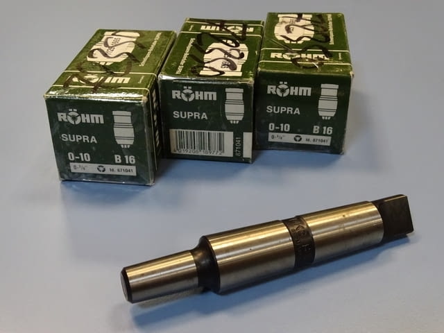 Патронник за бормашина ROHM SUPRA 0-10 B16 keyless dril chuck 0-3/8" - снимка 10