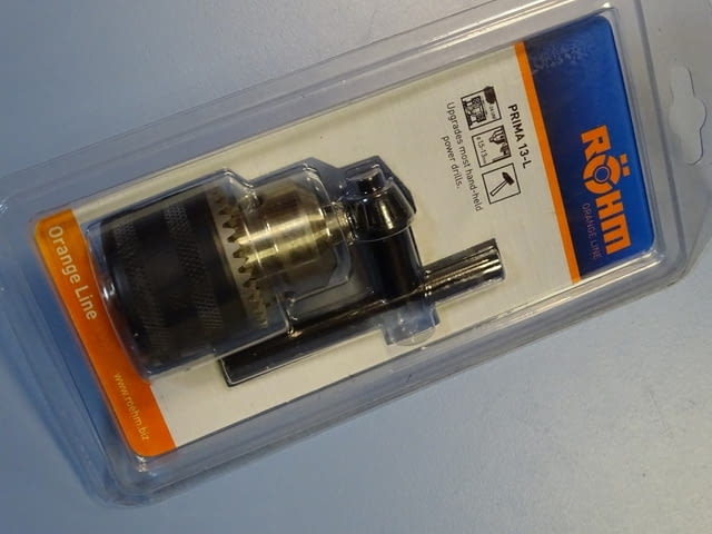 Патронник за бормашина ROHM PRIMA 13-L dril chuck 1/2"-24UNF, град Пловдив - снимка 1