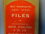 Пила за метал триъгълна 150-215mm Austin McGillivray&CO steel files