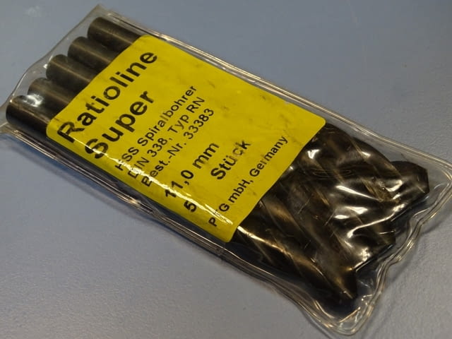 Свердло за метал ф11mm Ratioline Super HSS typ RN, град Пловдив | Инструменти - снимка 1